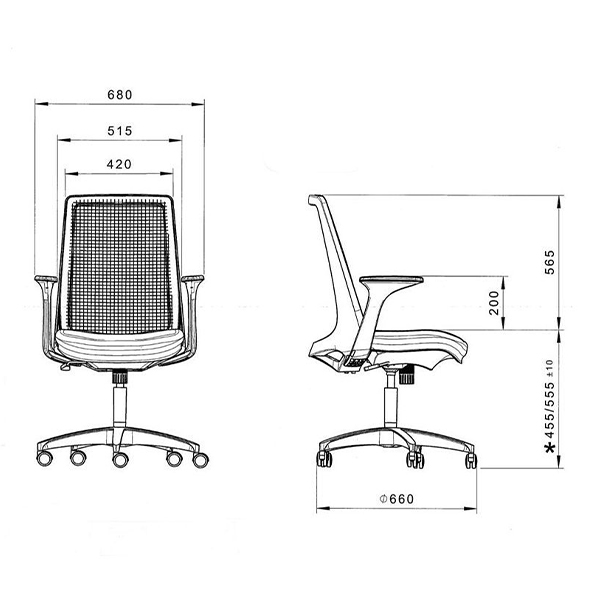 صندلی کارشناسی لیو مدل i81gp