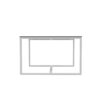 میز کنفرانس 2 نفره Cube مدل C120 الوند