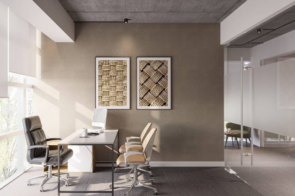 رنگ اتاق کار در محیط‌های اداری رسمی