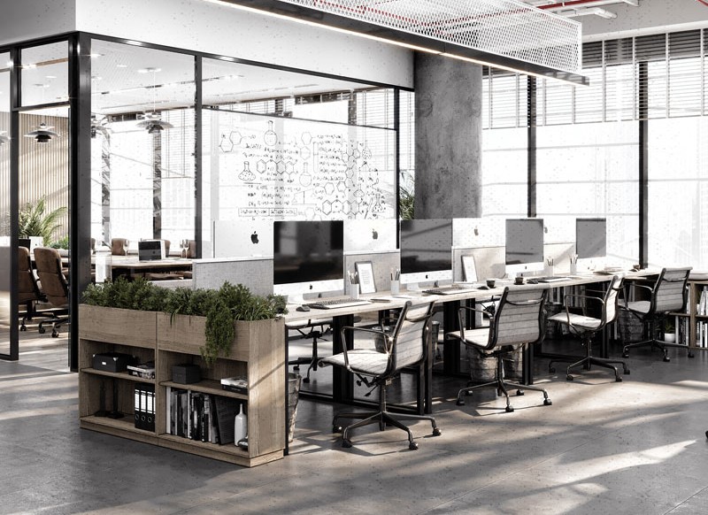 طراحی فضای اداری مدرن