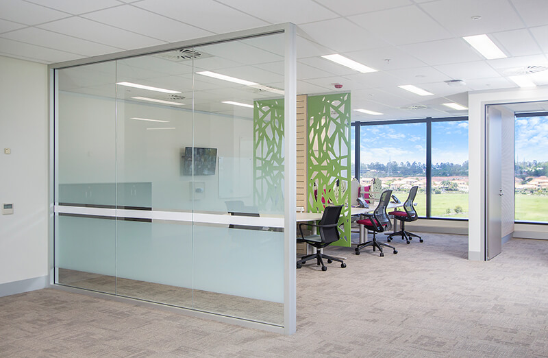 پارتیشن به جای دیوار در فضای اداری