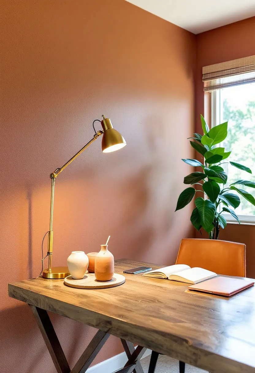نورپردازی طبیعی و مصنوعی برای دفتر کار خانگی