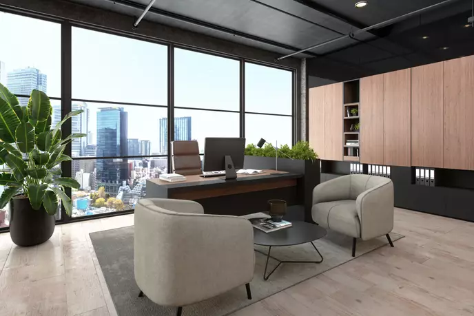 مبلمان اداری مناسب برای طراحی اتاق مدیریت