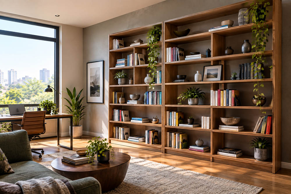 کتابخانه باز برای چه فضایی مناسب است؟